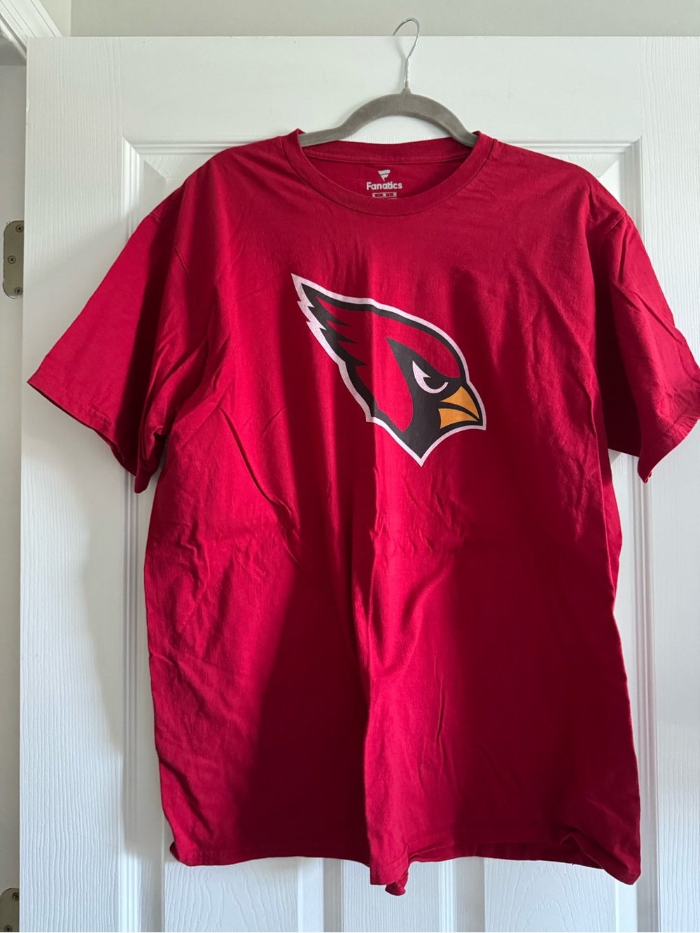 Fanatics Red Arizona Cardinals Logo Short Sleeve Tee - Men